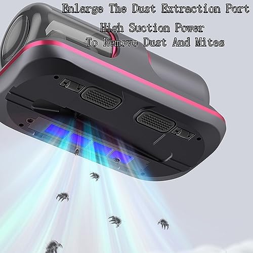  Aspiradora de colchón inalámbrica con luz UV para alivio de alergias
| Aspiradora de colchón de mano con luz UV ideal p